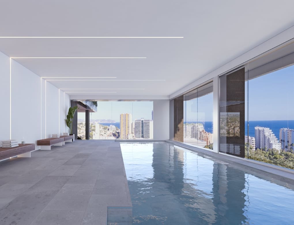 3 makuuhuone Huoneisto myytävänä paikassa Calpe / Calp mukana uima-altaan 
autotalli - 802 000 € (Ref: 8945568)