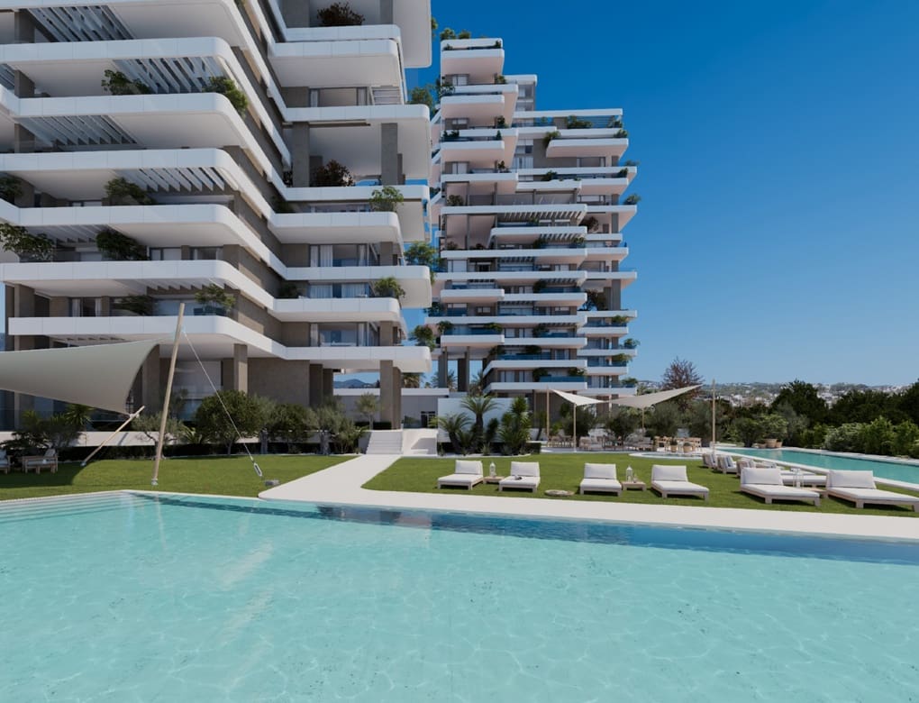 3 makuuhuone Huoneisto myytävänä paikassa Calpe / Calp mukana uima-altaan 
autotalli - 802 000 € (Ref: 8945568)