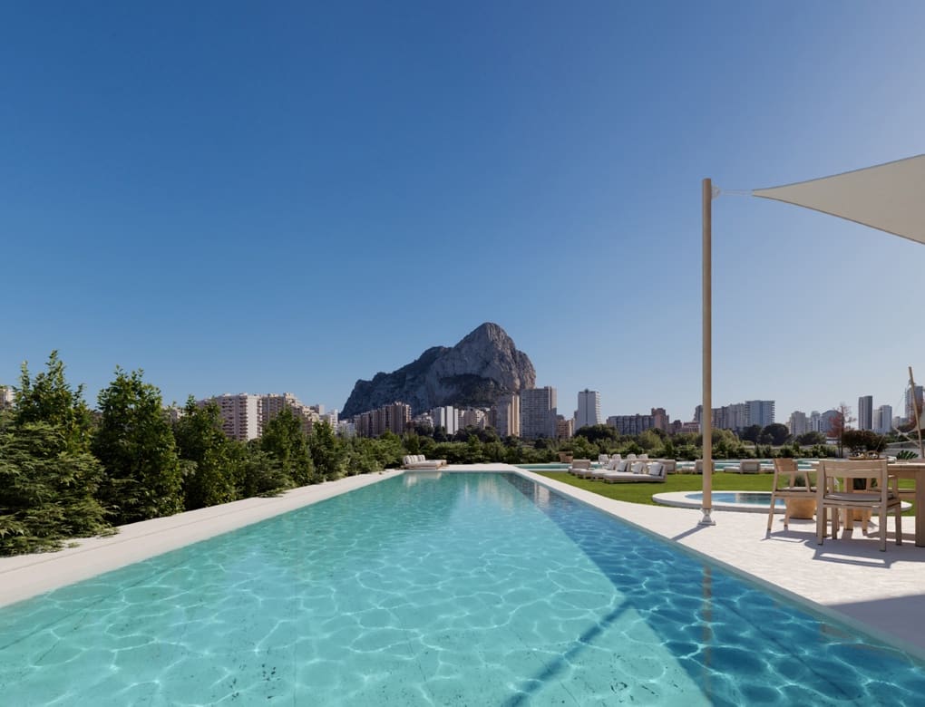 3 makuuhuone Huoneisto myytävänä paikassa Calpe / Calp mukana uima-altaan 
autotalli - 802 000 € (Ref: 8945568)