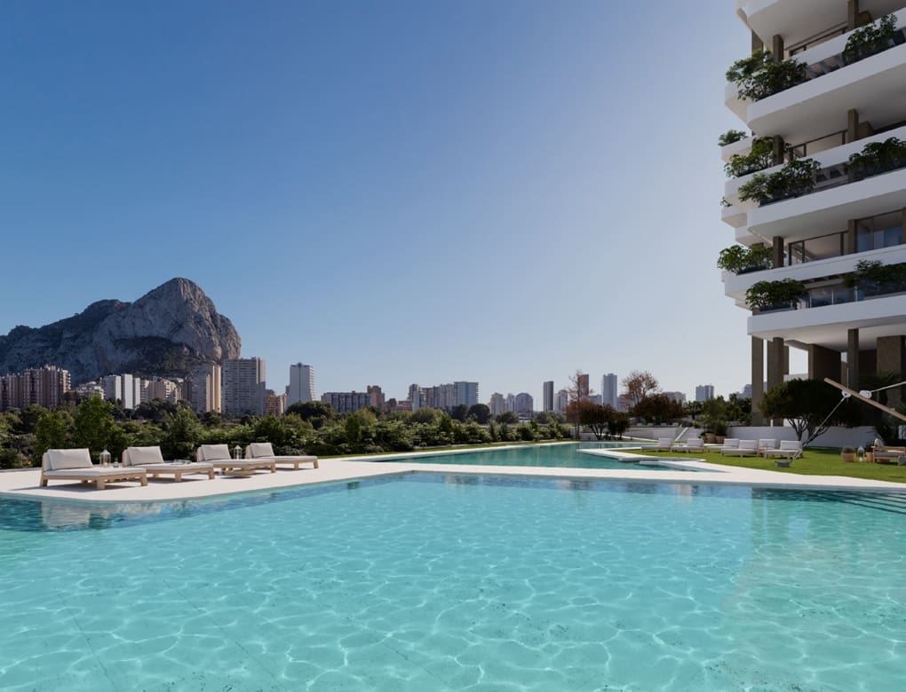 3 makuuhuone Huoneisto myytävänä paikassa Calpe / Calp mukana uima-altaan 
autotalli - 802 000 € (Ref: 8945568)