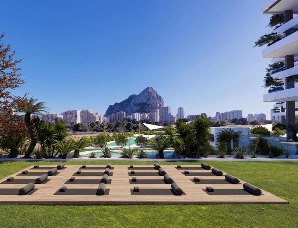 3 makuuhuone Huoneisto myytävänä paikassa Calpe / Calp mukana uima-altaan 
autotalli - 802 000 € (Ref: 8945568)