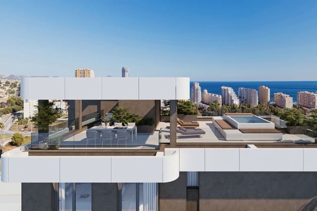 3 quarto Apartamento para venda em Pueblo, Calpe / Calp com piscina garagem - 857 000 € (Ref: 8945568)