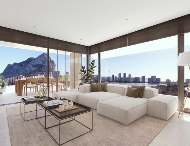 3 quarto Apartamento para venda em Pueblo, Calpe / Calp com piscina garagem - 857 000 € (Ref: 8945568)