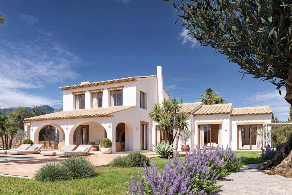 4 soveværelse Finca/Landehus til salg i Moraira med swimmingpool garage - € 1.795.000 (Ref: 9066687)