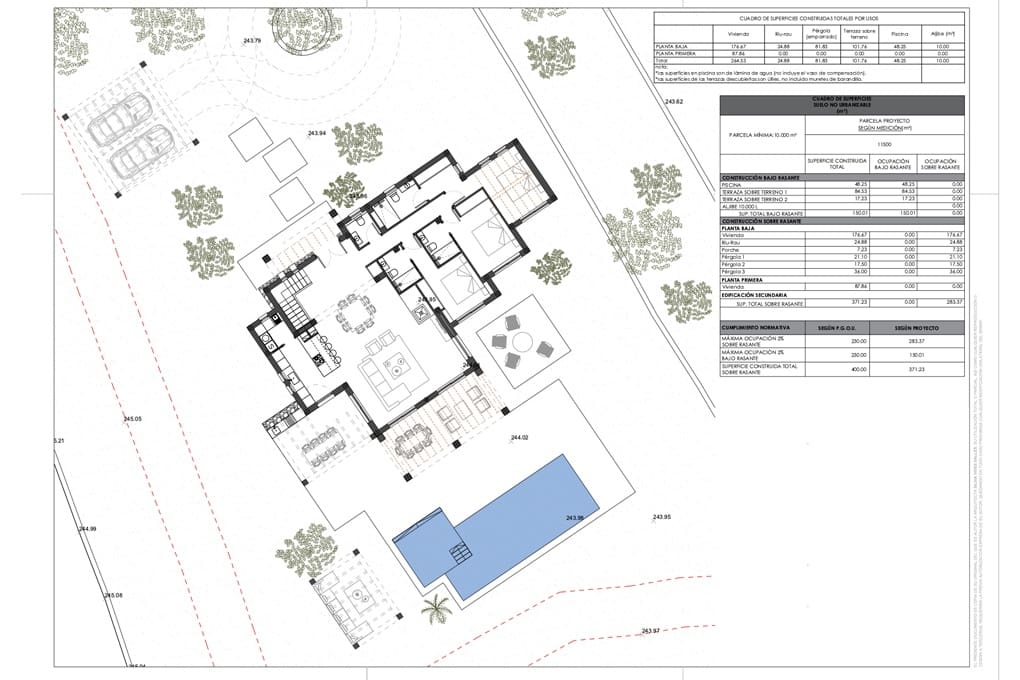 4 soveværelse Finca/Landehus til salg i Moraira med swimmingpool garage - € 1.795.000 (Ref: 9066687)