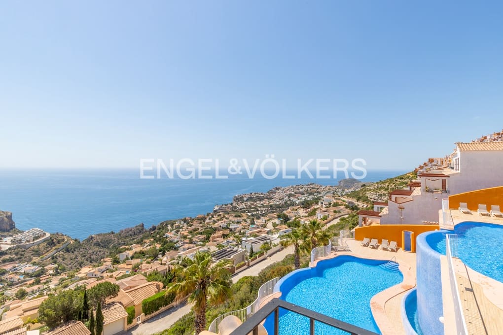 2 soveværelse Penthouse til salg i Cumbre del Sol med swimmingpool - € 399.000 (Ref: 9074639)