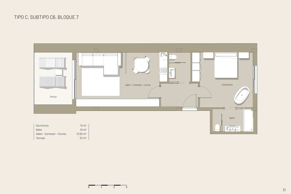 1 soverom Leilighet til salgs i Benissa med svømmebasseng garasje - € 740 000 (Ref: 9195029)