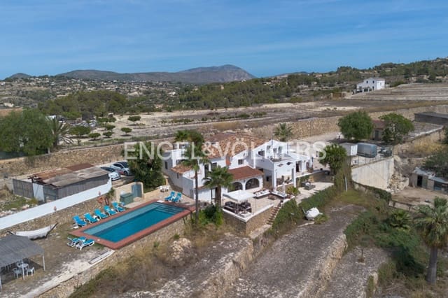 7 makuuhuone Maalaistalo myytävänä paikassa Benissa mukana uima-altaan 
autotalli - 1 349 000 € (Ref: 9216795)