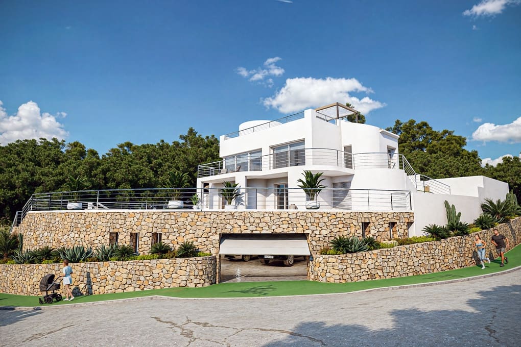 4 bedroom Villa for sale in Altea with pool garage - € 2,190,000 (Ref: 9246222)