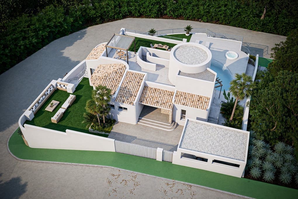 4 bedroom Villa for sale in Altea with pool garage - € 2,190,000 (Ref: 9246222)