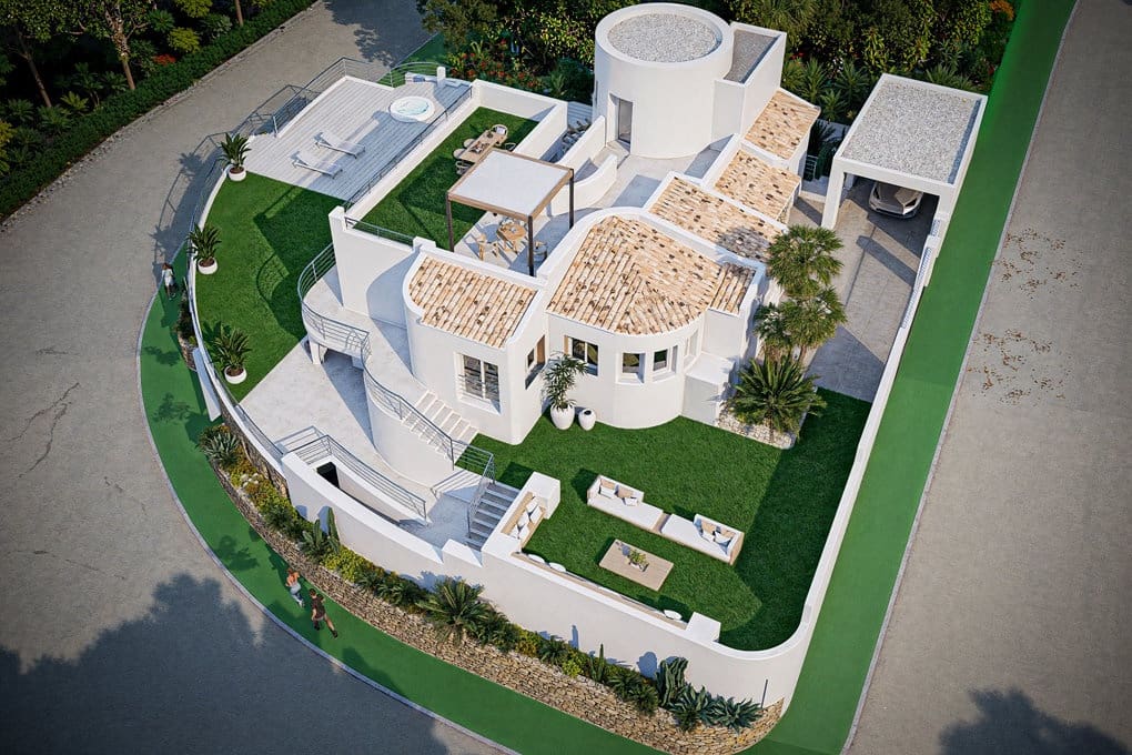 4 bedroom Villa for sale in Altea with pool garage - € 2,190,000 (Ref: 9246222)