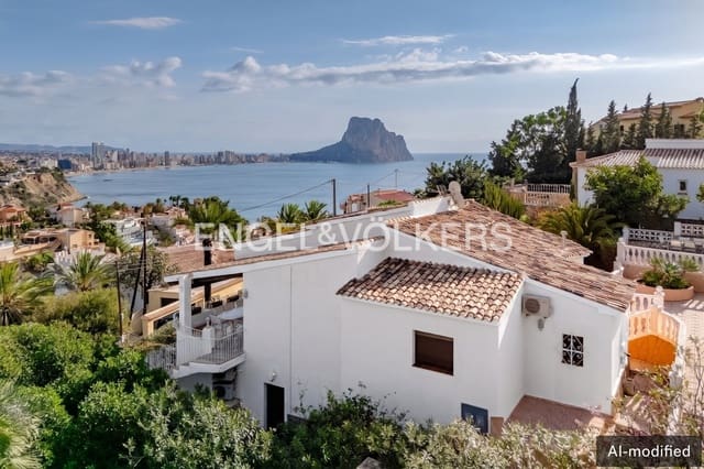 4 sypialnia Willa na sprzedaż w Pueblo, Calpe / Calp z basenem garażem - 790 000 € (Ref: 9312091)