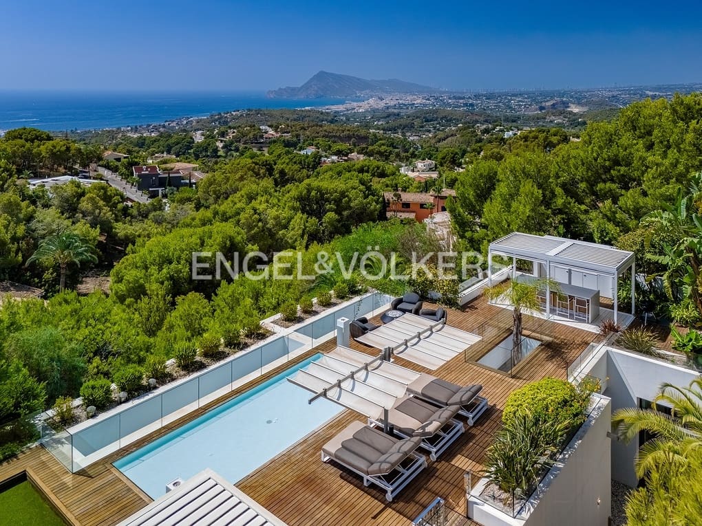 3 camera da letto Villa in vendita in Altea con piscina garage - 2.800.000 € (Rif: 9387042)