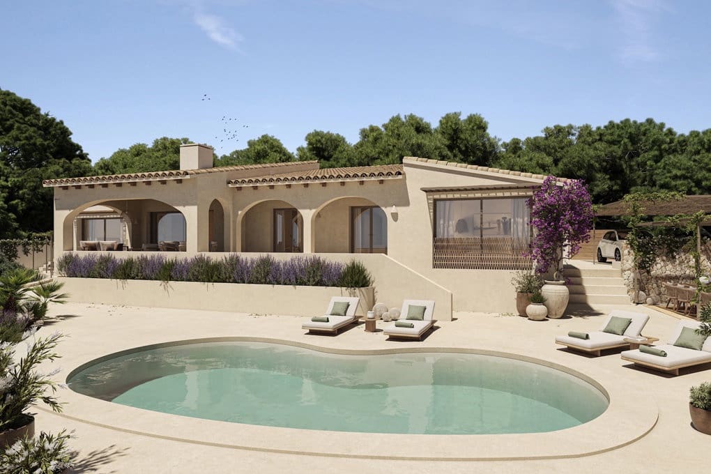 3 bedroom Villa for sale in Benissa with pool garage - € 1,250,000 (Ref: 9432397)