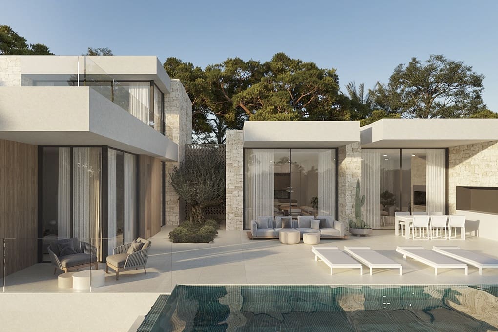 3 camera da letto Villa in vendita in Benissa con piscina garage - 1.890.000 € (Rif: 9450131)