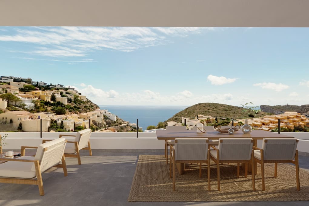 2 slaapkamer Penthouse te koop in Cumbre del Sol met zwembad garage - € 503.000 (Ref: 9481590)