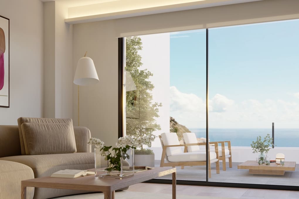 Ático de 2 habitaciones en Cumbre del Sol en venta con piscina garaje - 476.000 € (Ref: 9484989)