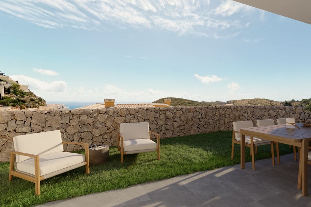 Ático de 2 habitaciones en Cumbre del Sol en venta con piscina garaje - 476.000 € (Ref: 9484989)