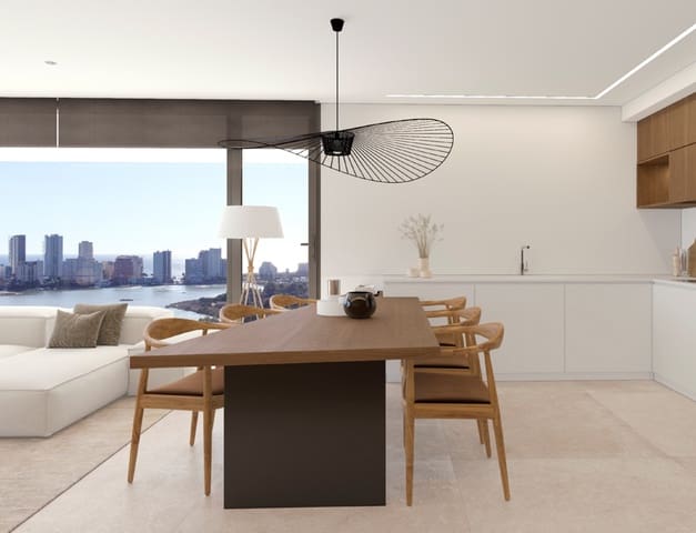 3 quarto Apartamento para venda em Calpe / Calp com piscina garagem - 1 015 000 € (Ref: 9487958)