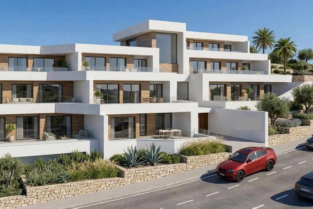 2 bedroom Apartment for sale in Cumbre del Sol with pool garage - € 410,000 (Ref: 9714132)