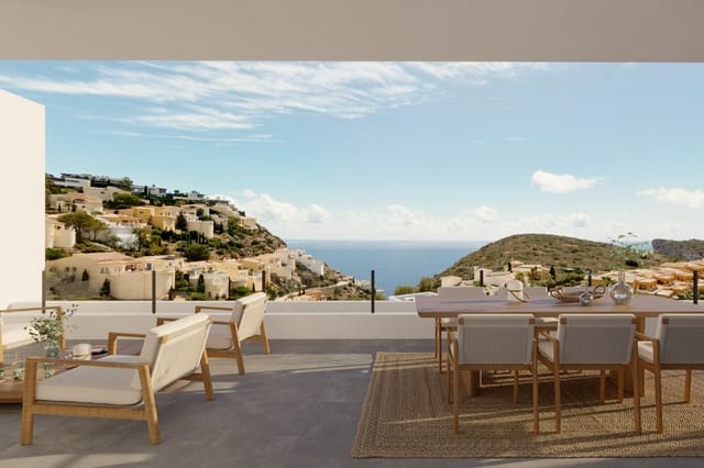 3 soveværelse Penthouse til salg i Cumbre del Sol, Benitachell / Benitatxell med swimmingpool garage - € 593.000 (Ref: 9714276)