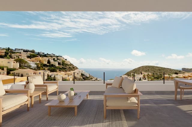 3 soveværelse Penthouse til salg i Cumbre del Sol, Benitachell / Benitatxell med swimmingpool garage - € 593.000 (Ref: 9714276)