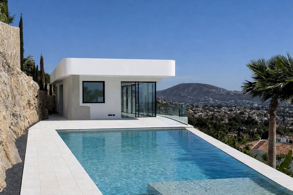 Chalet de 3 habitaciones en Benissa en venta con piscina garaje - 3.900.000 € (Ref: 9753701)