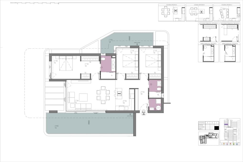 3 bedroom Apartment for sale in Calpe / Calp with pool garage - € 1,032,210 (Ref: 9828050)