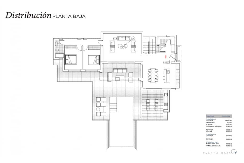 3 slaapkamer Villa te koop in Benissa met zwembad garage - € 1.750.000 (Ref: 9854301)