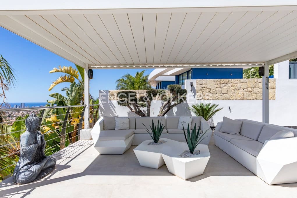 4 sypialnia Willa na sprzedaż w Calpe / Calp z basenem garażem - 3 995 000 € (Ref: 9874311)