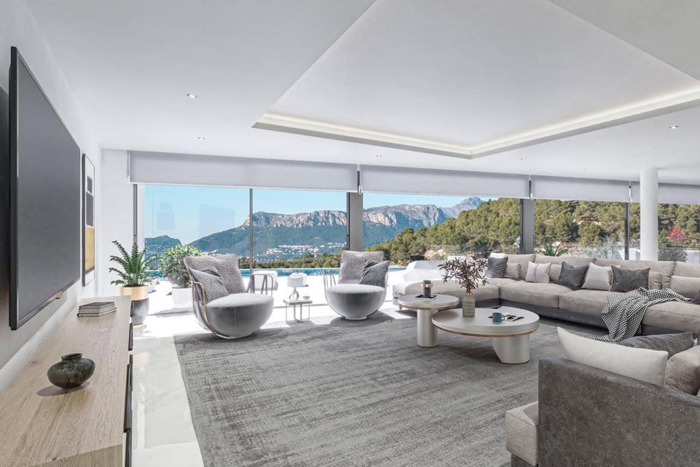 4 chambre Villa/Maison à vendre à Benissa avec piscine garage - 2 600 000 € (Ref: 9877183)