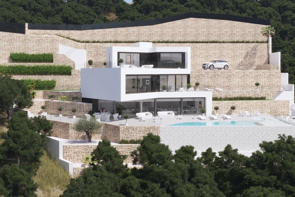 4 chambre Villa/Maison à vendre à Benissa avec piscine garage - 2 600 000 € (Ref: 9877183)