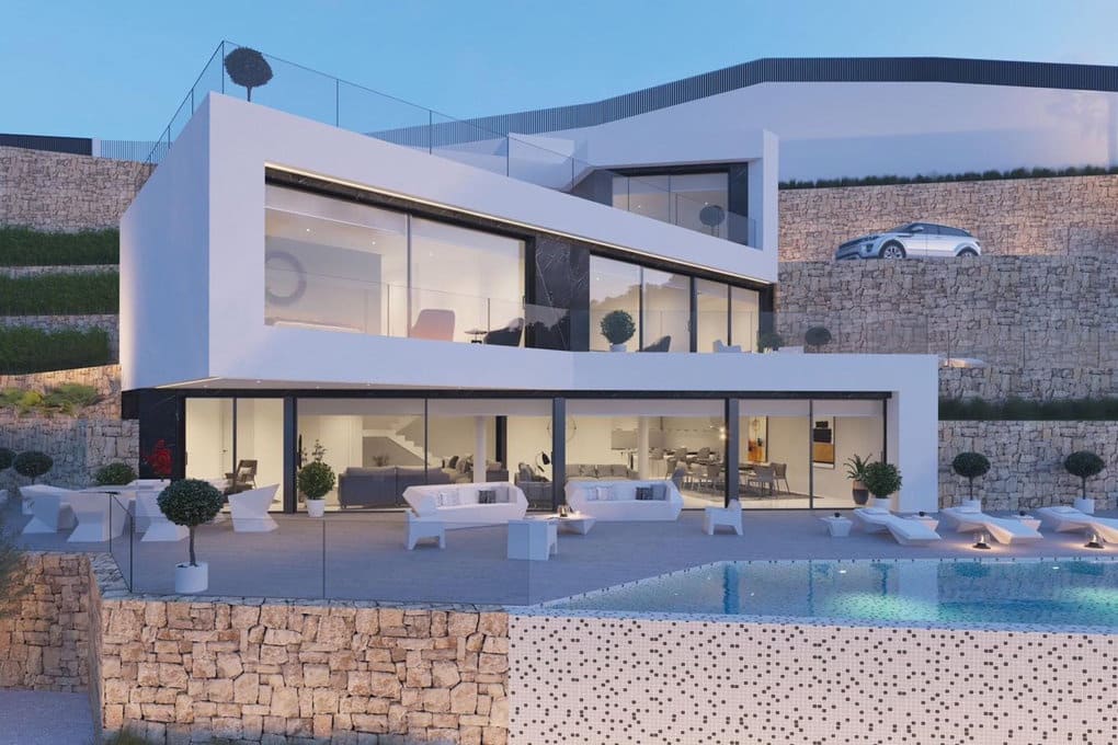 4 chambre Villa/Maison à vendre à Benissa avec piscine garage - 2 600 000 € (Ref: 9877183)