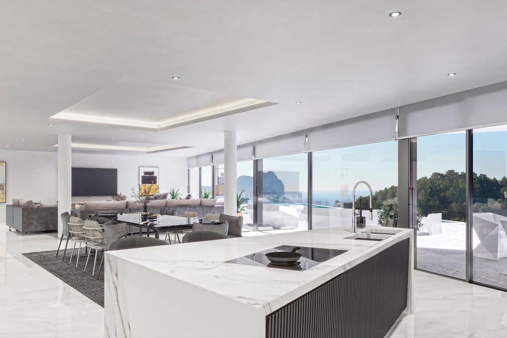 4 chambre Villa/Maison à vendre à Benissa avec piscine garage - 2 600 000 € (Ref: 9877183)