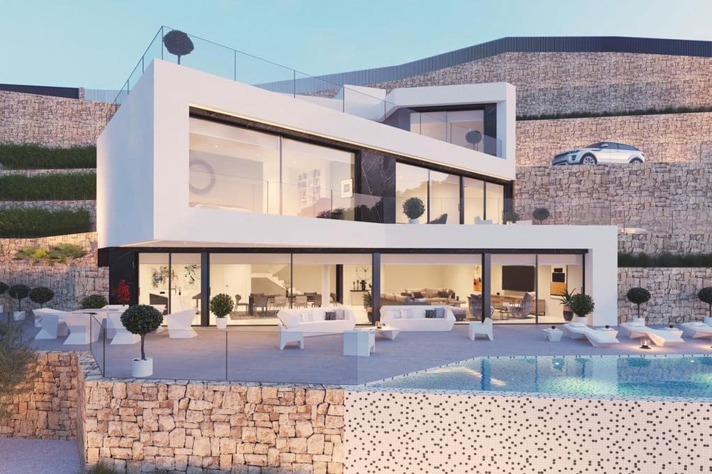 4 chambre Villa/Maison à vendre à Benissa avec piscine garage - 2 600 000 € (Ref: 9877183)