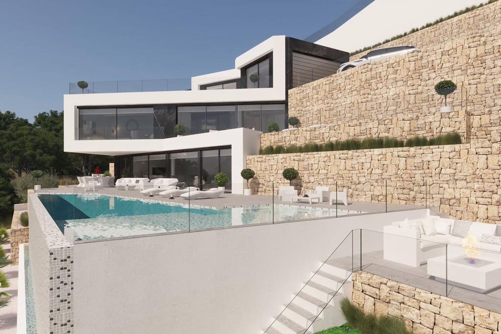 4 chambre Villa/Maison à vendre à Benissa avec piscine garage - 2 600 000 € (Ref: 9877183)