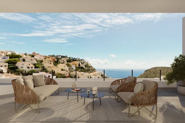 Apartamento de 3 habitaciones en Benitachell / Benitatxell en venta con piscina garaje - 593.000 € (Ref: 9891107)