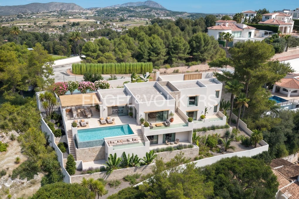 4 makuuhuone Huvila myytävänä paikassa Moraira mukana uima-altaan 
autotalli - 2 790 000 € (Ref: 9926334)