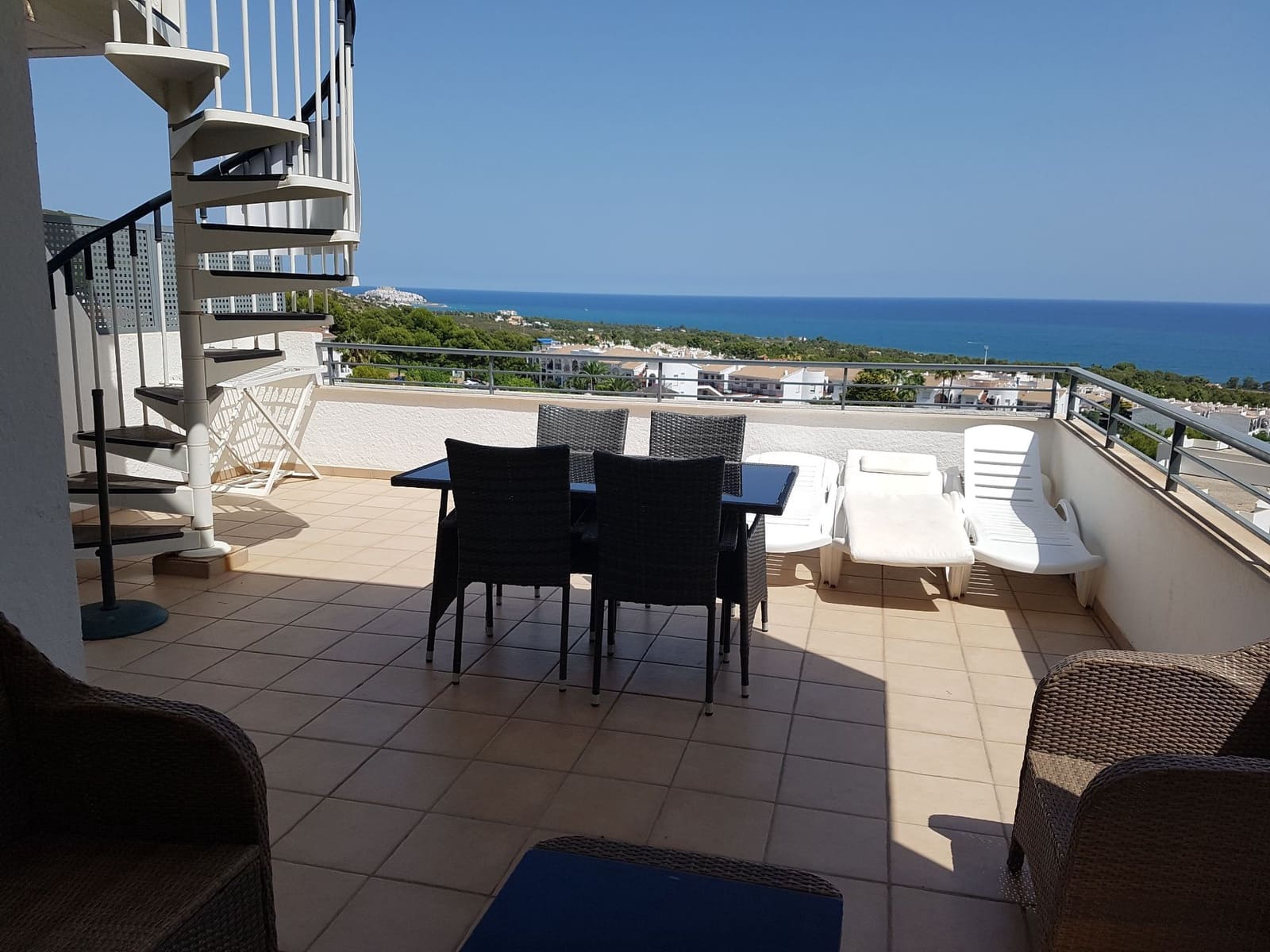 2 sovrum Takvåning för semesterbostäder i Peniscola med pool garage - 690 € (Ref: 3682699)