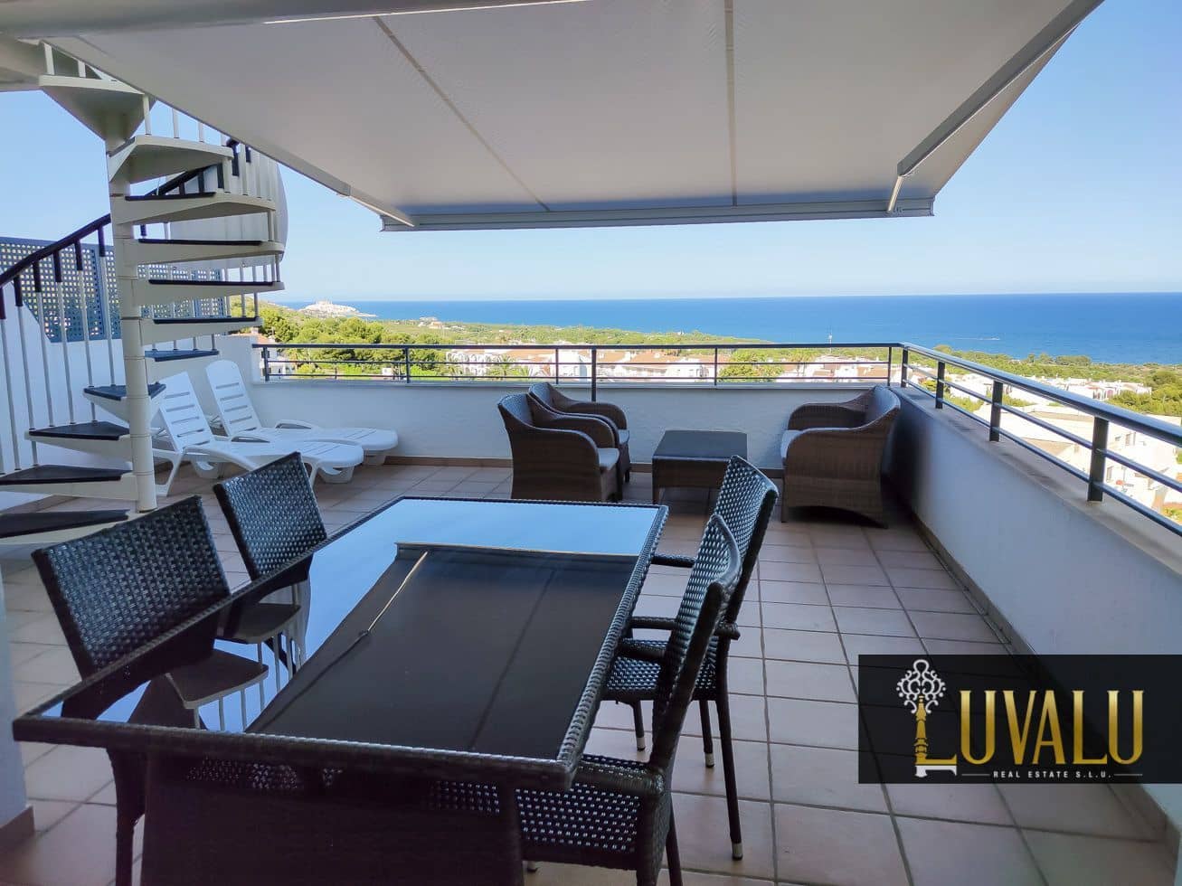 2 sovrum Takvåning för semesterbostäder i Peniscola med pool garage - 690 € (Ref: 3682699)