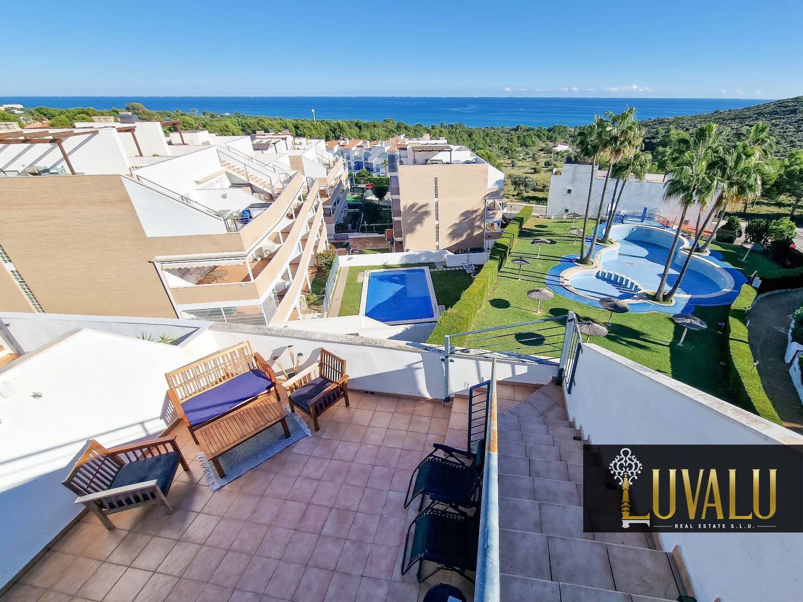 2 bedroom Penthouse for sale in Peniscola with pool garage - € 190,000 (Ref: 9356684)