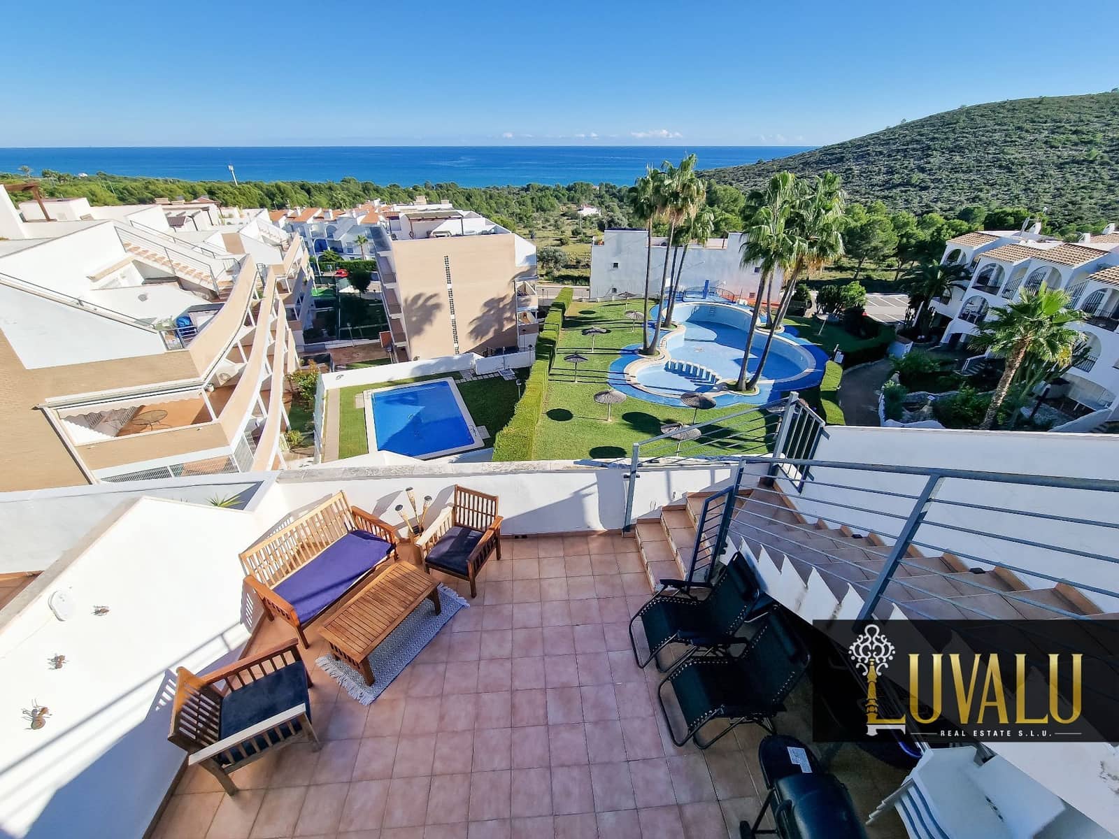 2 bedroom Penthouse for sale in Peniscola with pool garage - € 190,000 (Ref: 9356684)