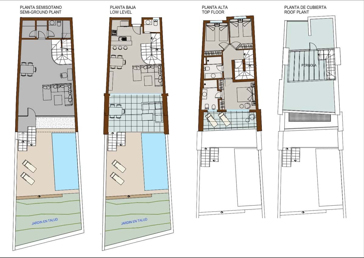 3 soveværelse Byhus til salg i Nerja med swimmingpool garage - € 550.000 (Ref: 8512514)