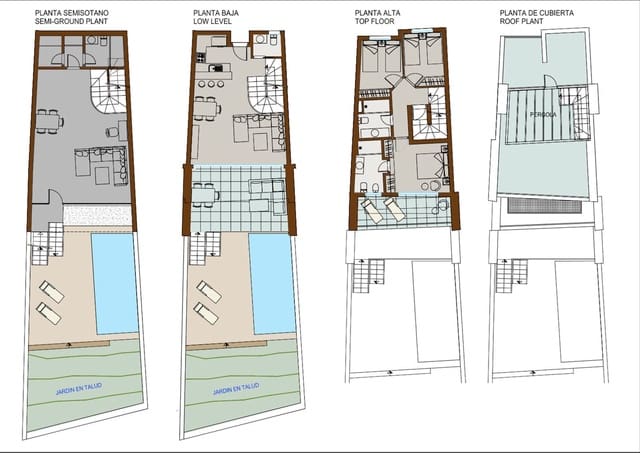 3 soveværelse Byhus til salg i Nerja med swimmingpool garage - € 650.000 (Ref: 8512514)