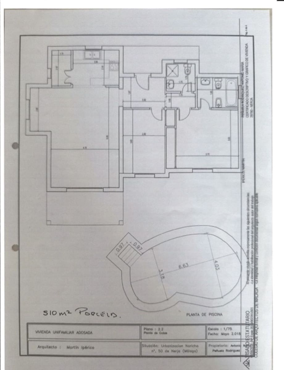 2 slaapkamer Villa te koop in Nerja met zwembad garage - € 650.000 (Ref: 9087239)