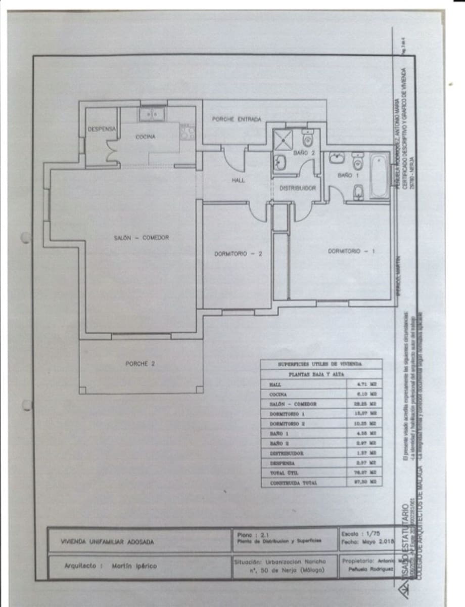 2 quarto Moradia para venda em Nerja com piscina garagem - 650 000 € (Ref: 9087239)