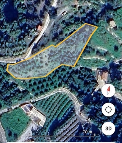 Teren niezagospodarowany na sprzedaż w Frigiliana - 60 000 € (Ref: 9432821)