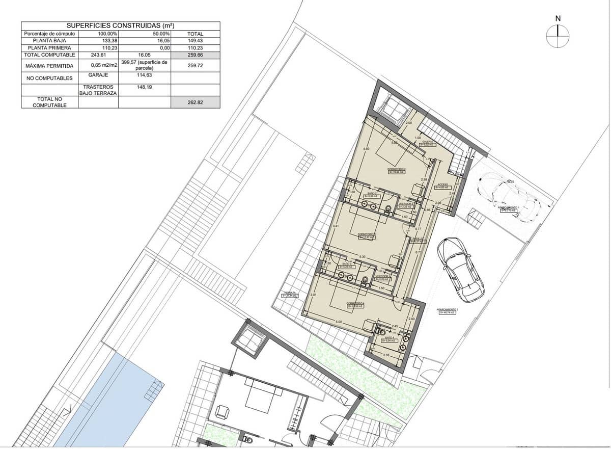 4 sypialnia Willa na sprzedaż w La Herradura z basenem garażem - 1 695 000 € (Ref: 9635195)