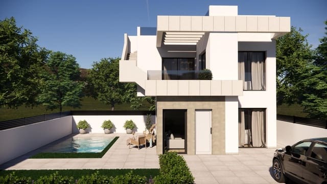 3 soverom Kjedet enebolig til salgs i Los Montesinos med svømmebasseng - € 328 900 (Ref: 9171619)