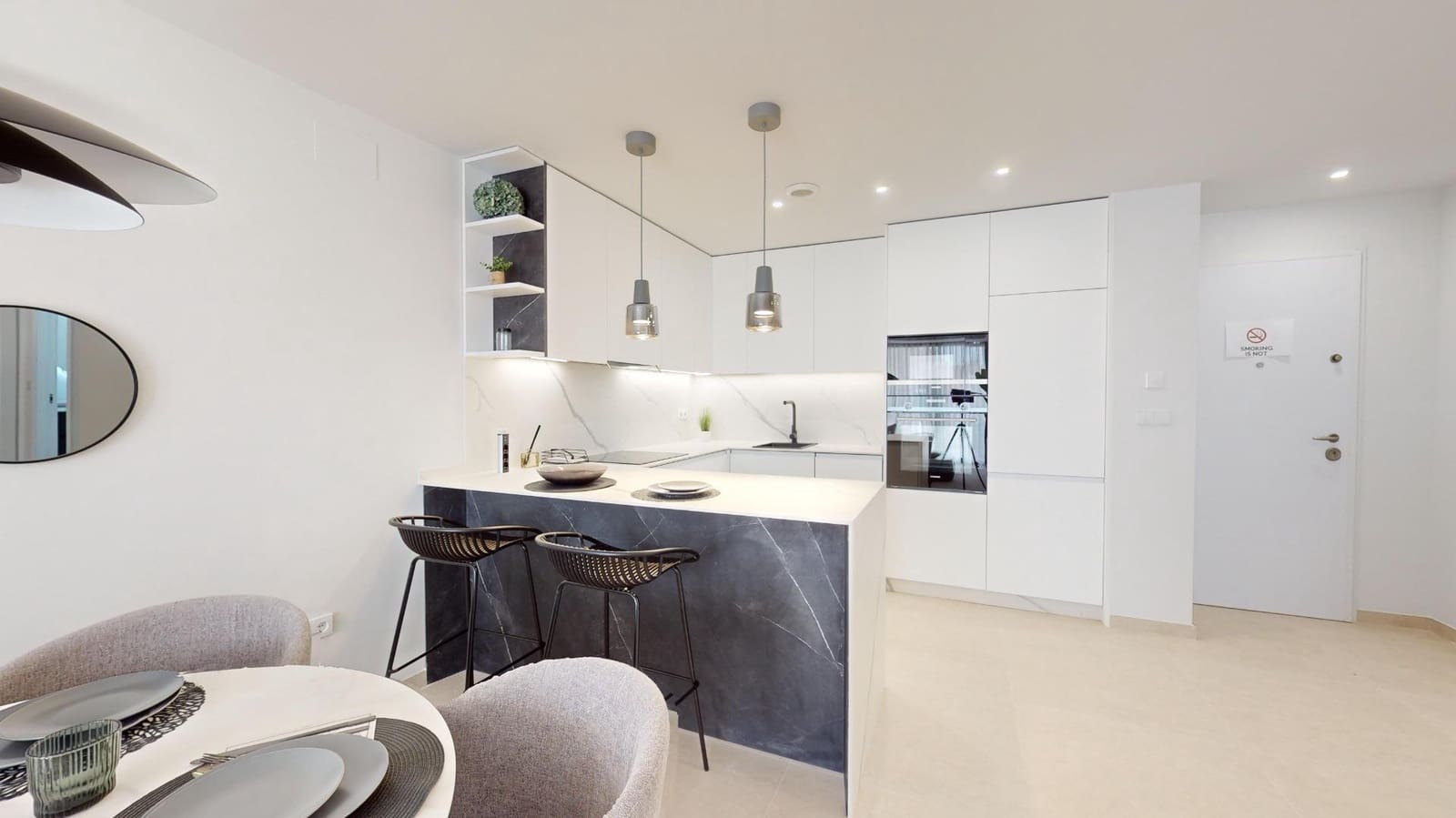 3 makuuhuone Huoneisto myytävänä paikassa Orihuela Costa mukana uima-altaan - 369 000 € (Ref: 9174861)